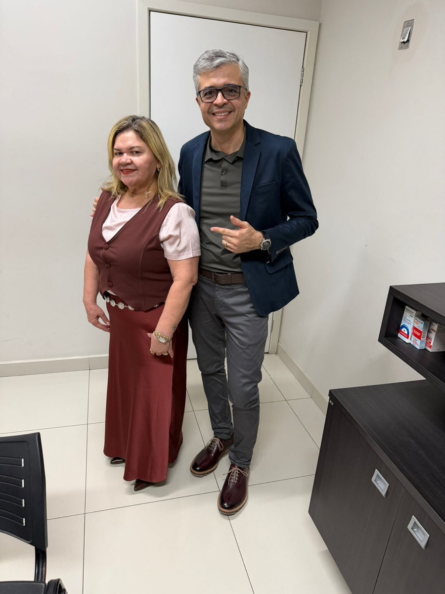 Paciente em consulta de emagrecimento